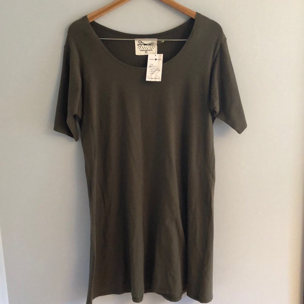 NWT Conscious Clothing Basic Tunic/dress